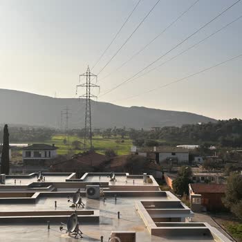 Gediz Elektrik Yüksek Gerilim Hattı Yelki