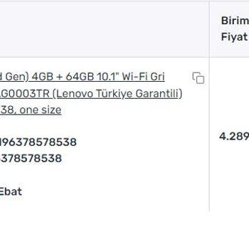 Nethouse Bilgisayar Trendyol.com'dan Lenovo Marka Tablet Aldım Ekranı Kırık Çıktı
