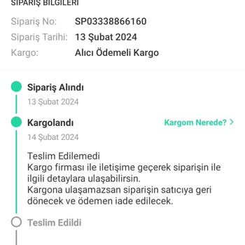 Sürat Kargo Kargo Teslimatındaki Gecikme Ve Mağduriyet