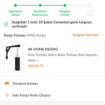 Trendyol Satıcısı Kargoyu Göndermiyor