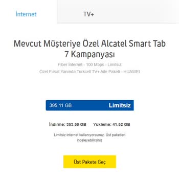 Turkcell TV+ Superonline Onayladığımın Haricinde Tarife Uygulanması