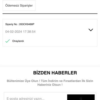OZSARICAM Ürünlerimi Kargoya Verilsin Ya Da Para İadem Yapılsın