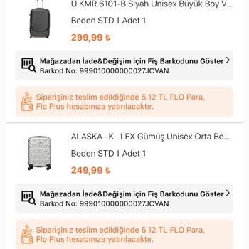 FLO Ayakkabı FLO E Mağaza Siparişim Tarafıma Ulaşmadı.