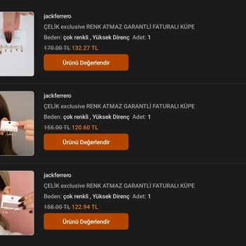 Jack Ferrero Accessories Yanlış Ürün, Asla Muhatap Bulamazsınız