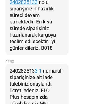 Lumberjack Flo.com.tr Göndermedikleri Ürünü Kafalarına Göre İptal Etmeleri