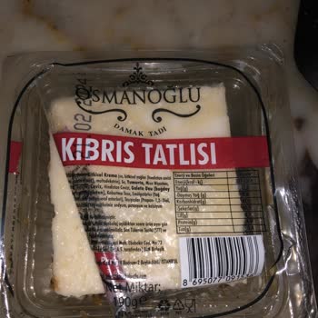 BİM Osmanoğlu Kıbrıs Tatlısı Küflenmiş