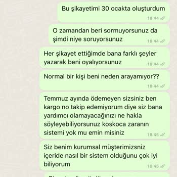Zara Temmuz Ayından Beri İade Yapmıyor