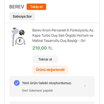 Değişimde Sorumsuz Hepsiburada Müşteri Desteği Yok
