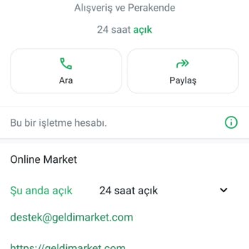 Geldimarket.com Siparişi Göndermiyor