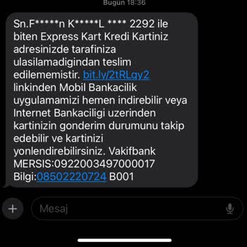 VakıfBank İznim Olmadan Adıma Kredi Kartı Çıkardı