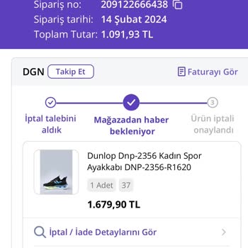 Dgn - Doğan Çanta N11 Mağazasından Ürün İptali Yaptım Çözüm Yok