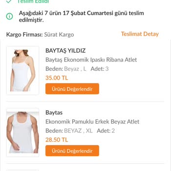 Trendyol Eksik Ürün Gönderimi