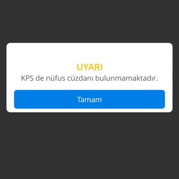 Denizbank Kps Kimlik Bilgisi Yok