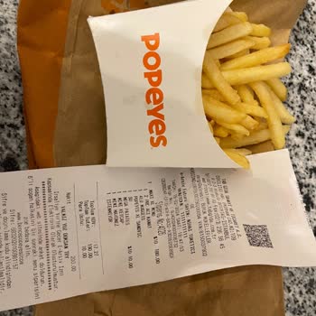 Popeyes Yanlış Sipariş Verme Ve Üstten Yemek Yeme