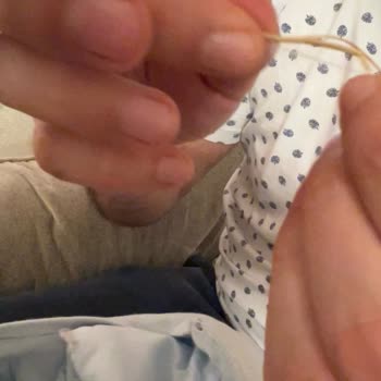 Andywawa Bebek Andywawa Uyku Tulumu Elyafının İçinden Çıkan Sivri Yabancı Cisim