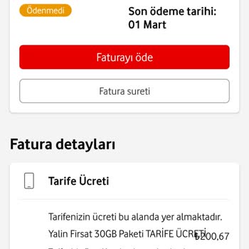 Vodafone Müşterileri Yanıltıyor Ve Her Ay Fatura Arttırıyor.