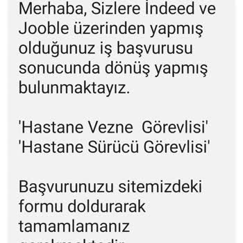 İndeed Ve Jooble Üzerinden Gelen Mesaj 0531 249 95 72 Den Gelen Mesaj