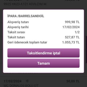 Barrels And Oil Firma İle İletisim Kuramıyorum