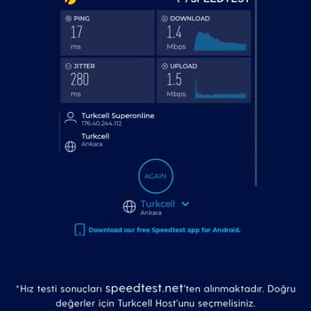 Turkcell İnternet Hızı Ve Müşteri Hizmetleri Sorunu