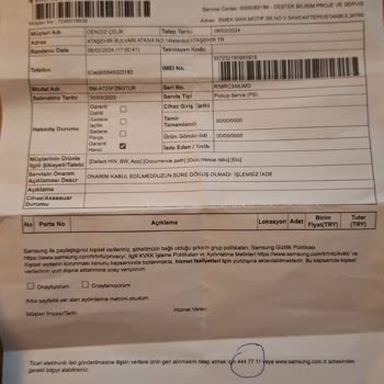 Samsung 'a Yakışmayan Yetkili Servis Anlayışı