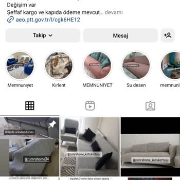 Zümrahome _koltukörtüsü (Instagram) Koltuk Örtüsü Aldım Hatalı Çıkınca Engellendim!