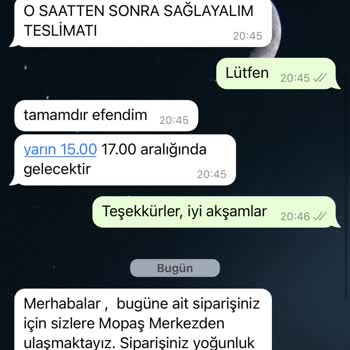 Mopaş Hipermarket 24 Saatte Ödemesi Alınan Siparişi Teslim Edemeyen Market