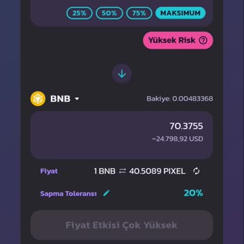 PancakeSwap Para Çekme Sorunu