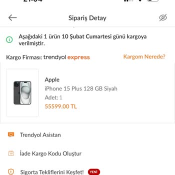 Trendyol Satıcısı Ve Trendyol Expressin Ürünümü Teslim Etmemesi