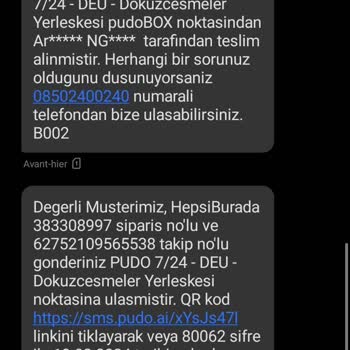 Pudo Teslimat Kodu Ve QR Kodu Çalışmıyor