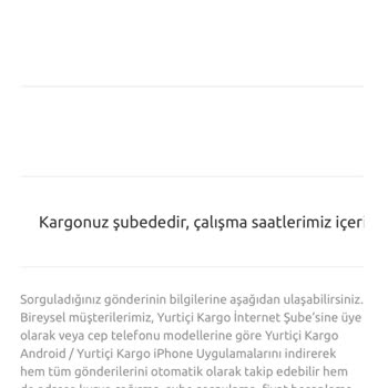 Yurtiçi Kargo Ben Kargoyu Şubeden Alacaksam Siz Ne İse Yarıyorsunuz?