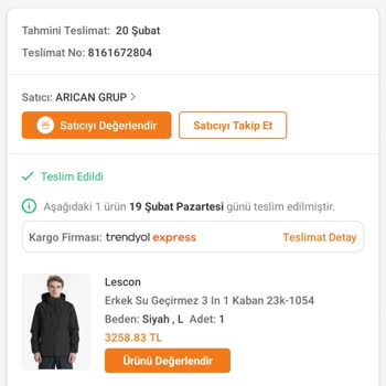 Trendyol "Available" Coat Vanishes After Wrong Delivery