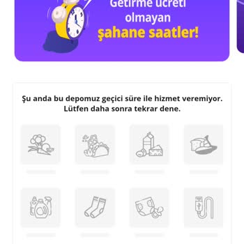 Getir Uşak Şubesi Nın Bilerek Market Bölümünü Kapatması