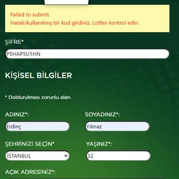 Jacobs Kahve Paketlerinden Çıkan Kodların Kullanılmış Uyarısı