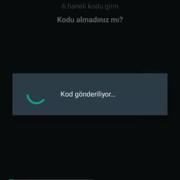 WhatsApp'a Giriş Yapamıyorum!