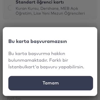 BELBİM (İstanbulkart) Öğrenci Kartı Yeniden Çıkarma Sorunu