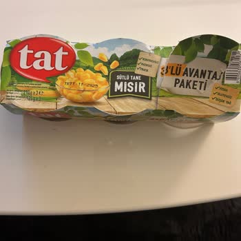 Tat Gıda Tat Mısır Konservesinden Saç Çıktı