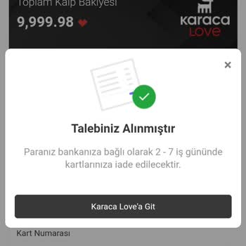 Karaca Züccaciye Paramı Rehin Aldı