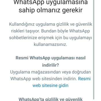 WhatsApp Şikayeti Sorun Bulma Arıyorum