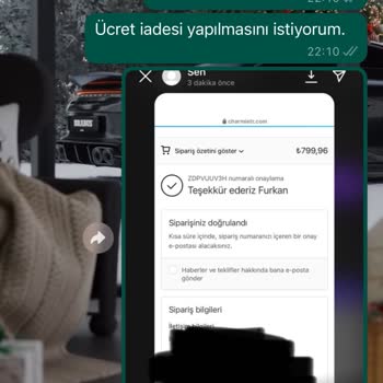 Charmie (charmietr.com) Charmietr.com Satın Aldığım Ürünü 13 Gündür Göndermiyor.