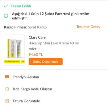Sürat Kargo İşini Düzgün Yapmıyor