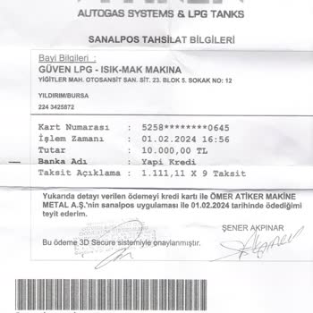Atiker Ve Güzen Oto Gaz Paramı Aldığı Halde Sorunumu Çözmediler
