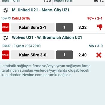 Nesine Maç Tahminleri Ve Kupon Sorunları