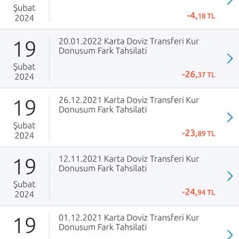 Yapı Kredi 3 Yıl Önceki Kur Dönüşüm Farkı Tahsilatı