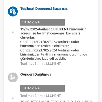 MNG Kargo Teslimat Denemesi Başarısız