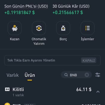 Binance Kilitli Bnb Çekemiyorum