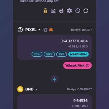 PancakeSwap Web3 Pixel Mağduruyum