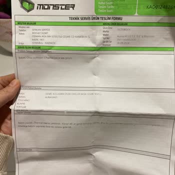 Monster Bilgisayar Açıp Kapanma Servis Sorunu Çözdüm Diyor Çözmüyor