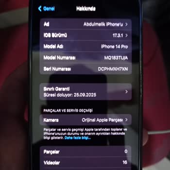iPhone 14pro Kamera Hatası