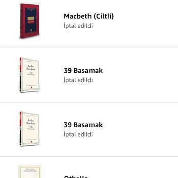 Amazon Sürekli Kitap Siparişini İptal Ediyor