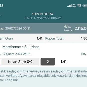 Nesine İkinci Yarı Canlıda Kalan Süre 0:2 Oynadım Ama Kaybetti Diye Düştü?